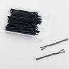 imageAmazon Basics Bobby Pins in Case Black 72 Count Pack of 4Black