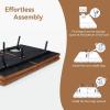 imageAmazon Basics Brown LoveseatConvertible Couch Memory Foam Futon Sofa Bed Modern Sleeper Sofa for Small Compact Living RoomOfficeApartment Linen FabricBrown