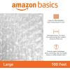 imageAmazon Basics Bubble Cushioning Wrap Packing Material for Fragile Items 12Inch x 100Foot Long Roll Large ClearClear