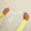 imageAmazon Basics Bubble Cushioning Wrap Packing Material for Fragile Items 12Inch x 100Foot Long Roll Large ClearClear