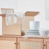 imageAmazon Basics Bubble Cushioning Wrap Packing Material for Fragile Items 12Inch x 100Foot Long Roll Large ClearClear
