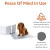 imageAmazon Basics Carbon OdorControl Dog and Puppy Pee Pads 5Layer LeakProof Super Absorbent QuickDry Surface Potty Training Regular 22x22quot 120 Count GrayRegular 80 Count
