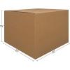 imageAmazon Basics Cardboard Shipping and Packing Moving Boxes 10 Pack Medium Brown 18quot x 14quot x 12quotLarge
