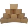 imageAmazon Basics Cardboard Shipping and Packing Moving Boxes 10 Pack Medium Brown 18quot x 14quot x 12quotMedium