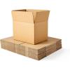 imageAmazon Basics Cardboard Shipping and Packing Moving Boxes 10 Pack Medium Brown 18quot x 14quot x 12quotMedium