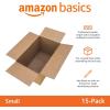imageAmazon Basics Cardboard Shipping and Packing Moving Boxes 10 Pack Medium Brown 18quot x 14quot x 12quotSmall