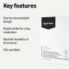 imageAmazon Basics Cardstock Paper 85quot x 11quot 65 lb176 gsm 96 Bright White 250 Sheets