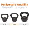 imageAmazon Basics Cast Iron Kettlebell15 Pounds