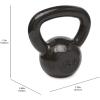 imageAmazon Basics Cast Iron Kettlebell15 Pounds