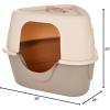 imageAmazon Basics Cat Litter Box with Lid NoMess Standard unisex Charcoal 26 in x 23 in x 20 in