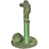 imageAmazon Basics Cat Scratcher  Indoor Cactus Triple Posts Cat ampamp Kittens Scratching Post with Dangling Ball Small 224quotH  GreenLarge  27 H