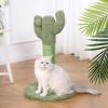 imageAmazon Basics Cat Scratcher  Indoor Cactus Triple Posts Cat ampamp Kittens Scratching Post with Dangling Ball Small 224quotH  GreenMedium  256 H