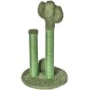 imageAmazon Basics Cat Scratcher  Indoor Cactus Triple Posts Cat ampamp Kittens Scratching Post with Dangling Ball Small 224quotH  GreenSmall  224 H