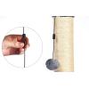 imageAmazon Basics Cat Scratcher  Indoor Classic Single Cat ampamp Kittens Scratching Post Medium 315quotH  GreyGrey