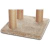 imageAmazon Basics Cat Tree  Indoor Cat ampamp Kittens MultiLevel Climbing Activity Tower with Scratching Posts Medium 315quotH  BeigeLarge