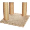 imageAmazon Basics Cat Tree  Indoor Cat ampamp Kittens MultiLevel Climbing Activity Tower with Scratching Posts Medium 315quotH  BeigeMedium