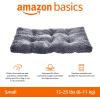 imageAmazon Basics Cat and Dog Bed and Crate Pad Machine Washable Indoor 23 x 18 x 25 inches Gray29 in