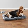 imageAmazon Basics Cat and Dog Bed and Crate Pad Machine Washable Indoor 23 x 18 x 25 inches Gray35 in