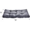 imageAmazon Basics Cat and Dog Bed and Crate Pad Machine Washable Indoor 23 x 18 x 25 inches Gray40 in