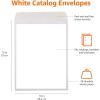 imageAmazon Basics Catalog Mailing Envelopes Peel and Seal 10x13 Inch White 100Pack10x13