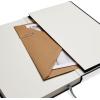 imageAmazon Basics Classic Grid Notebook Graph Ruled 240 Pages Black Hardcover 5 x 825InchRuled