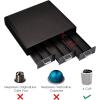 imageAmazon Basics Coffee Pod Storage Organizer Drawer for KCup Pods 36 Pod Capacity Black