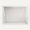 imageAmazon Basics Collapsible Storage Bins with Leather Handles Charcoal Large Pack of 3Linen