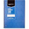 imageAmazon Basics College Ruled Wirebound Spiral Notebook 70 Sheet  5Pack Assorted Lattice Pattern ColorsAssorted Sunburst Pattern