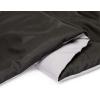 imageAmazon Basics Comforter Blanket TwinTwin XL Reversible Lightweight Microfiber All Season Blanket BlackGreyBlack  Grey