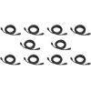 imageAmazon Basics Computer Monitor TV Replacement Power Cord  6 foot 40 count 4 Pack of 10 Black15