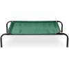 imageAmazon Basics Cooling Breathable Elevated Dog Bed with Metal Frame for Small Dogs 36 x 22 x 75 Inch GreenGreen