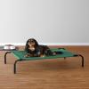 imageAmazon Basics Cooling Breathable Elevated Dog Bed with Metal Frame for Small Dogs 36 x 22 x 75 Inch GreenGreen