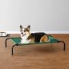 imageAmazon Basics Cooling Breathable Elevated Dog Bed with Metal Frame for Small Dogs 36 x 22 x 75 Inch GreenGreen