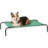 imageAmazon Basics Cooling Breathable Elevated Dog Bed with Metal Frame for Small Dogs 36 x 22 x 75 Inch GreenGreen