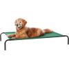 imageAmazon Basics Cooling Breathable Elevated Dog Bed with Metal Frame for Small Dogs 36 x 22 x 75 Inch GreenGreen