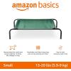 imageAmazon Basics Cooling Breathable Elevated Dog Bed with Metal Frame for Small Dogs 36 x 22 x 75 Inch GreenGreen