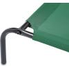 imageAmazon Basics Cooling Breathable Elevated Dog Bed with Metal Frame for Small Dogs 36 x 22 x 75 Inch GreenGreen