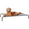 imageAmazon Basics Cooling Breathable Elevated Dog Bed with Metal Frame for Small Dogs 36 x 22 x 75 Inch GreenGrey