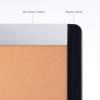 imageAmazon Basics Cork BulletinBoard 23quot x 17quot Pin Board for Office ampamp Home with AluminumPlastic Frame 1 Pack1 pack