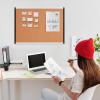 imageAmazon Basics Cork BulletinBoard 23quot x 17quot Pin Board for Office ampamp Home with AluminumPlastic Frame 1 Pack3 pack