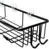 imageAmazon Basics Corner Shower Caddy Organizer Stainless Steel Black Set of 3Set of 5
