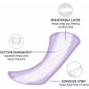 imageAmazon Basics Daily Pantiliner Regular Length Pads for Women Unscented 300 Count 6 Packs of 50 Previously SolimoExtra Long