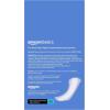 imageAmazon Basics Daily Pantiliner Regular Length Pads for Women Unscented 300 Count 6 Packs of 50 Previously SolimoLong