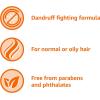 imageAmazon Basics Dandruff Shampoo for Normal to Oily Hair 282 Ounce Pack of 4338 Ounce Pack of 4