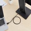 imageAmazon Basics DisplayPort to DVI Display Cable 1920x1080p 108060Hz GoldPlated Plugs 6 Foot 18 m Black3 feet