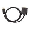 imageAmazon Basics DisplayPort to DVI Display Cable 1920x1080p 108060Hz GoldPlated Plugs 6 Foot 18 m Black3 feet