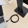 imageAmazon Basics DisplayPort to DVI Display Cable 1920x1080p 108060Hz GoldPlated Plugs 6 Foot 18 m Black6 Feet