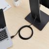 imageAmazon Basics DisplayPort to DVI Display Cable 1920x1080p 108060Hz GoldPlated Plugs 6 Foot 18 m Black6 Feet