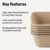 imageAmazon Basics Disposable Cat Litter Box EcoFriendly FSC Certified MultiUse Travel ampamp Home Box 6Pack Large 144quotx181quot