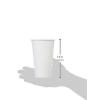 imageAmazon Basics Disposable Coffee Cups 10 ounces Paper 1000 Count Pack of 1 White16 Oz